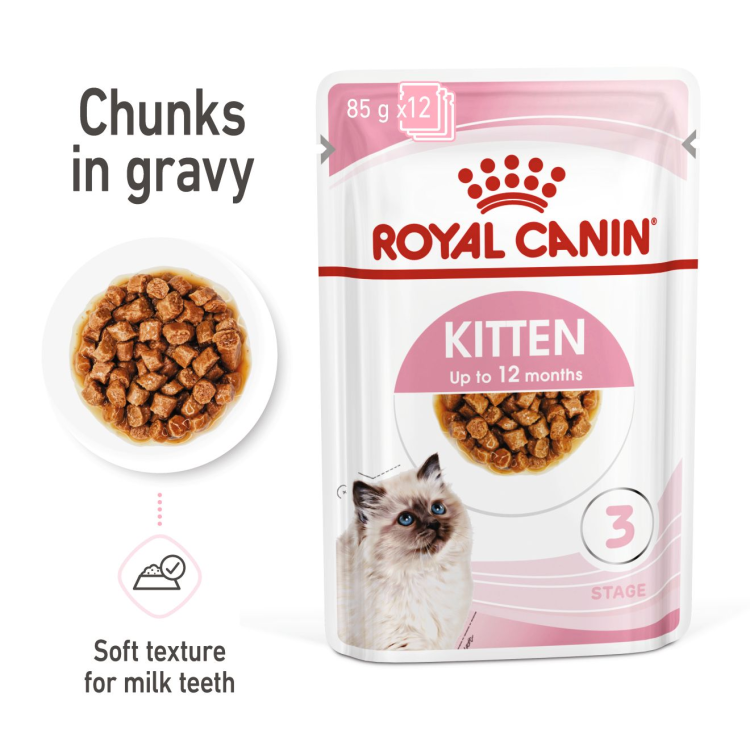 RC FHN Kitten Gravy Wet Food 85g